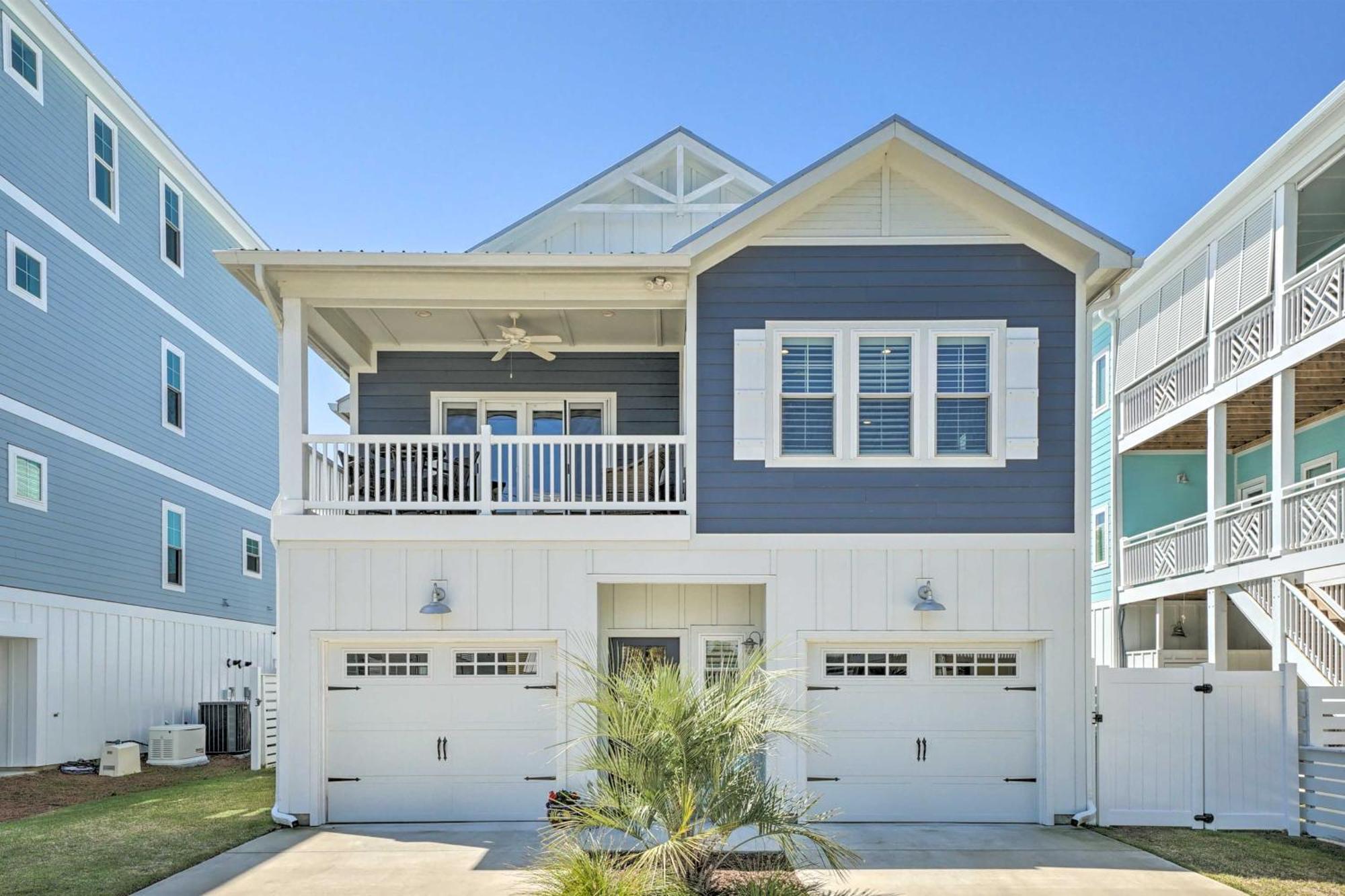 Bright Coastal Abode With Porch And Beach Access! Carolina Beach Kültér fotó