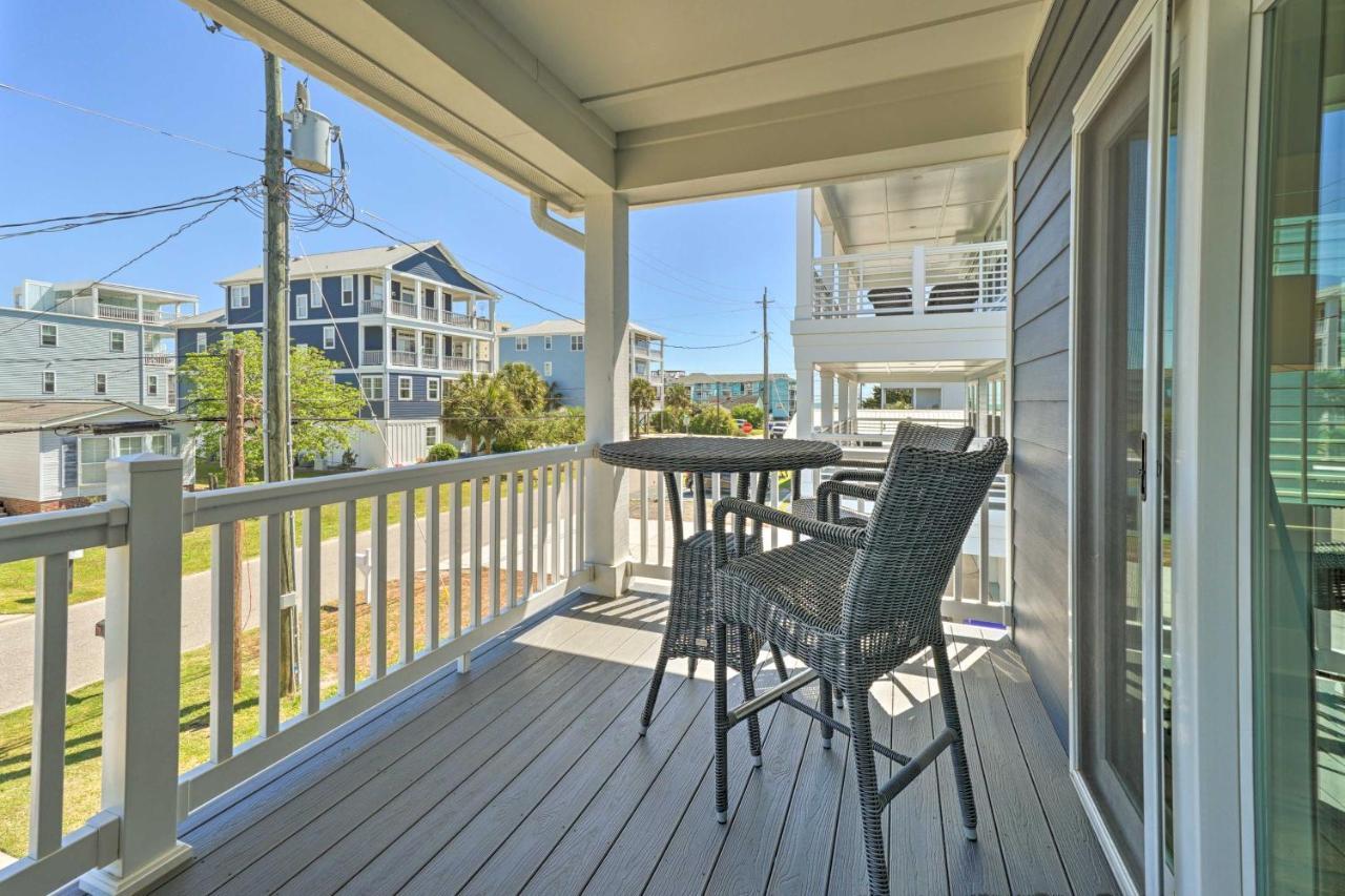 Bright Coastal Abode With Porch And Beach Access! Carolina Beach Kültér fotó