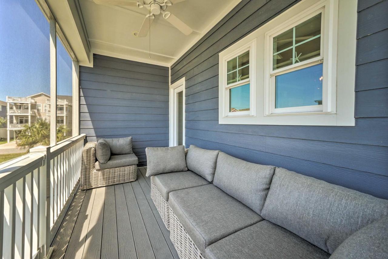 Bright Coastal Abode With Porch And Beach Access! Carolina Beach Kültér fotó